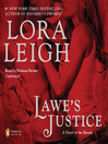 Lawe's Justice (MP3): Breeds Series, Book 25